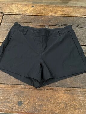 SPANX Black High-Rise Stretch Shorts